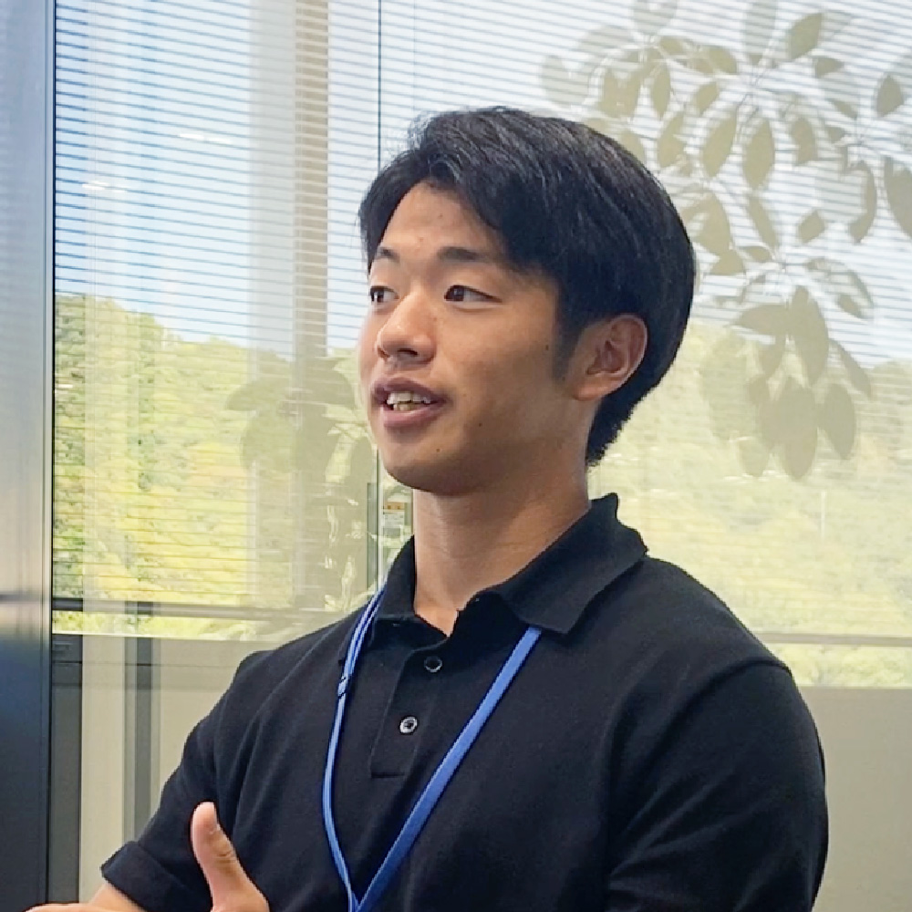 防府営業所で建材営業を担当するK.Bさん
